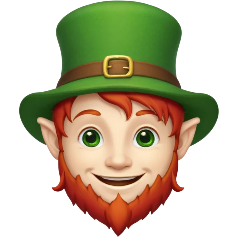 cute leprechaun emoji