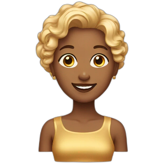 golden girl emoji