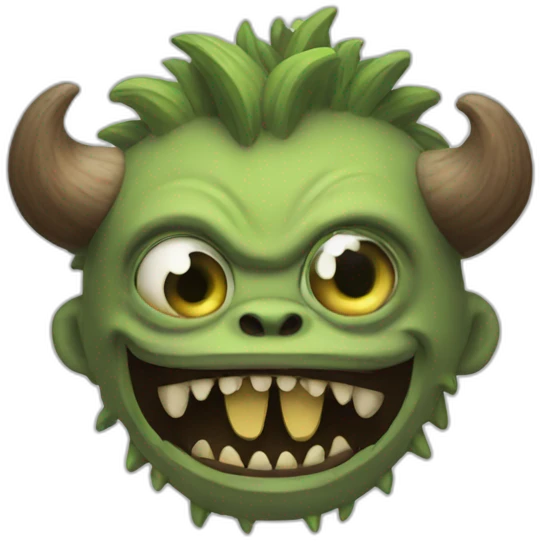 Monster emoji