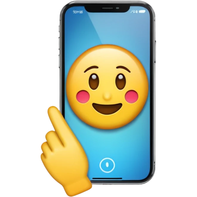 emoji de un celular iphone emoji