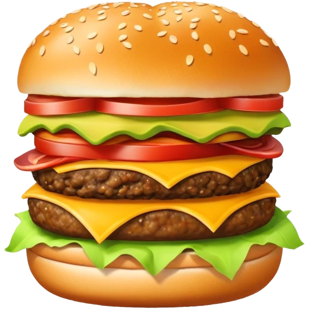Avocado Bacon Cheeseburger  emoji