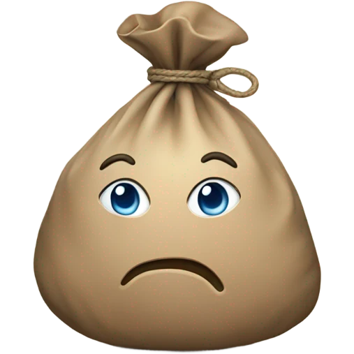 Big money bag emoji