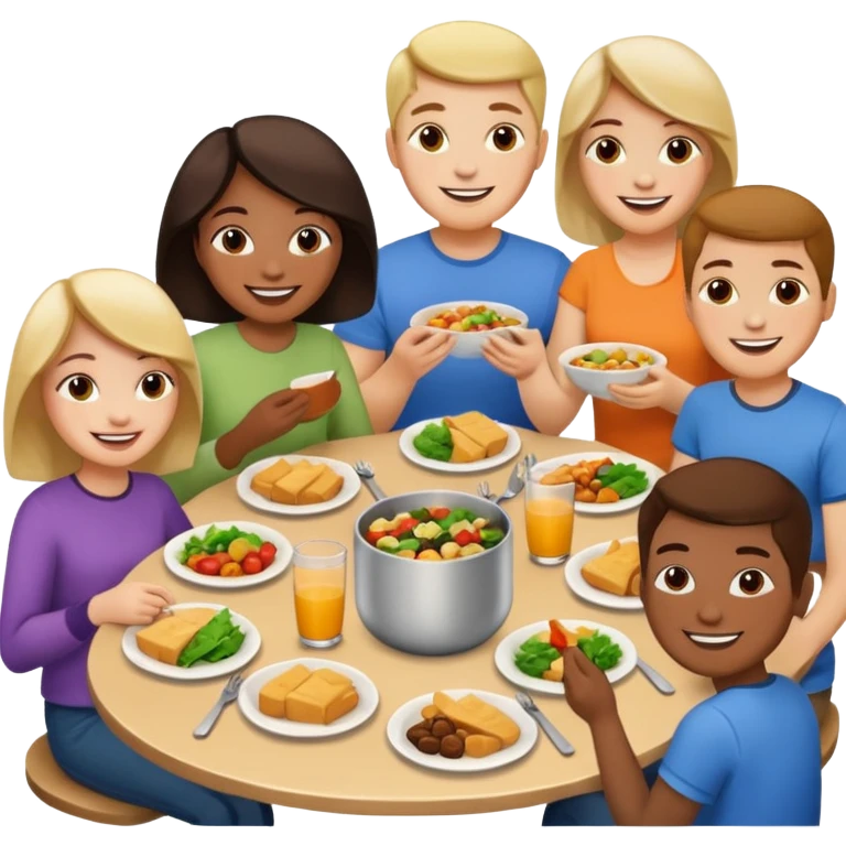 enthisuastic lunchers  emoji