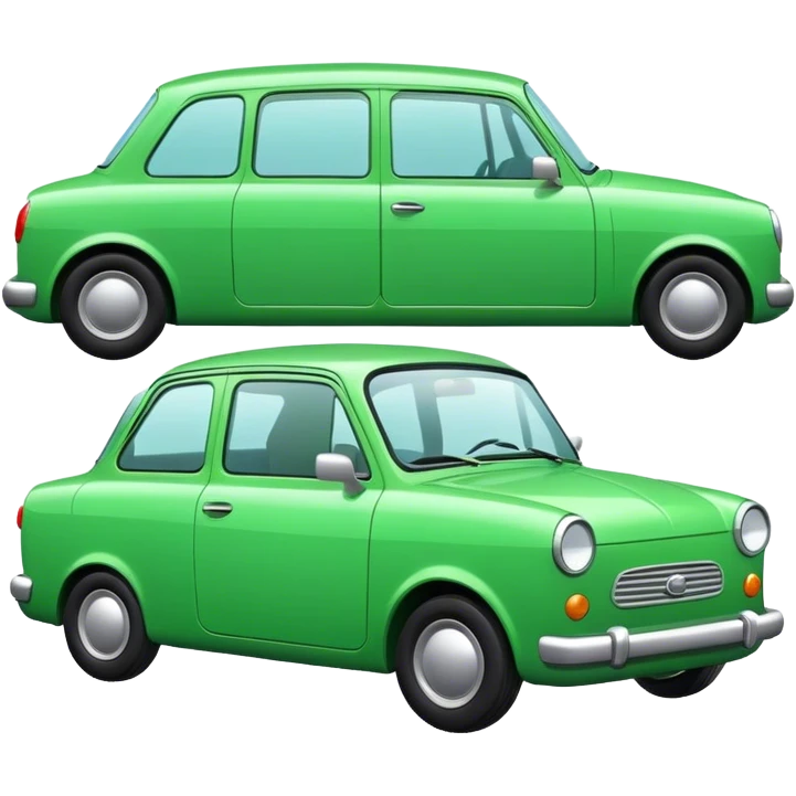 Green car emoji