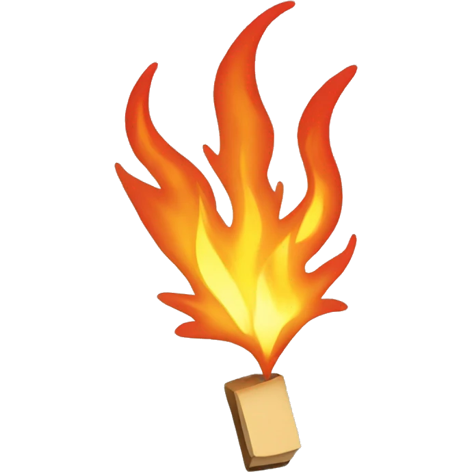 Match fire  emoji