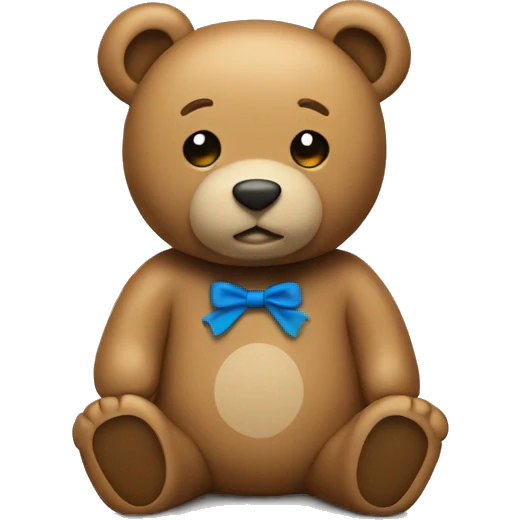 Kraft teddy bear emoji