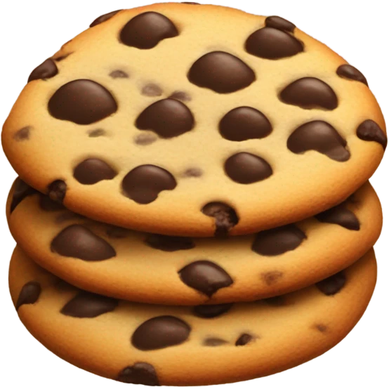 fat cookie  emoji