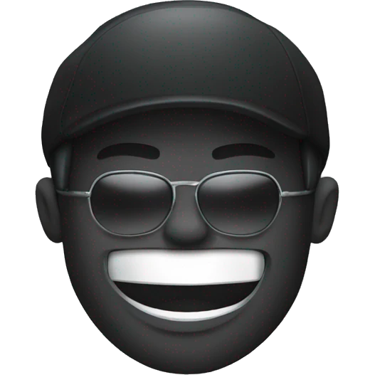 Black Harley Davidson emoji