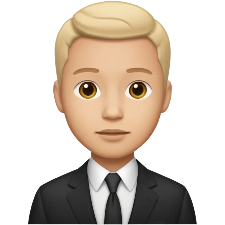 man in suit emoji
