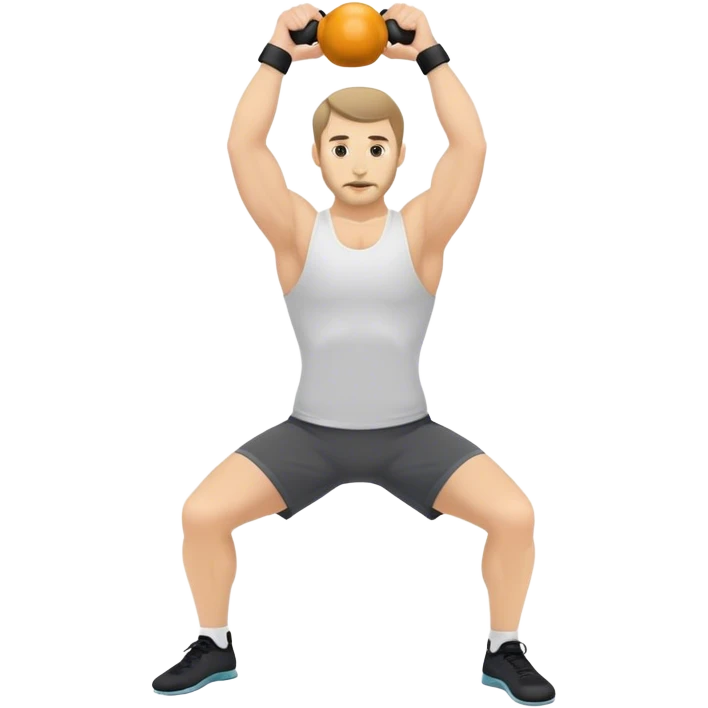 guy Kettlebell Exercises emoji