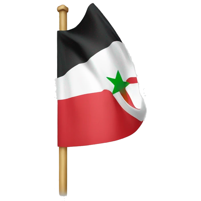 Free syria flag emoji