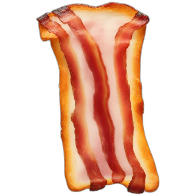 Yummy bacon emoji