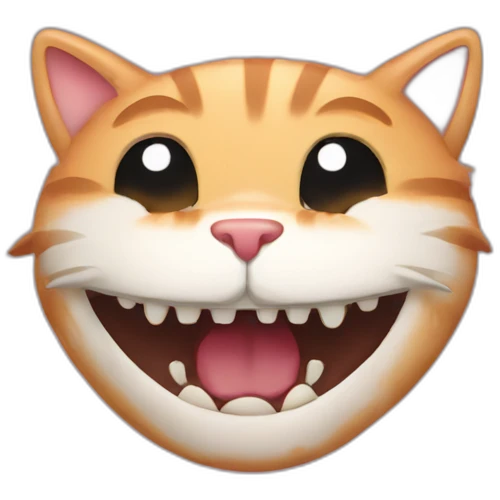 Cat bite emoji