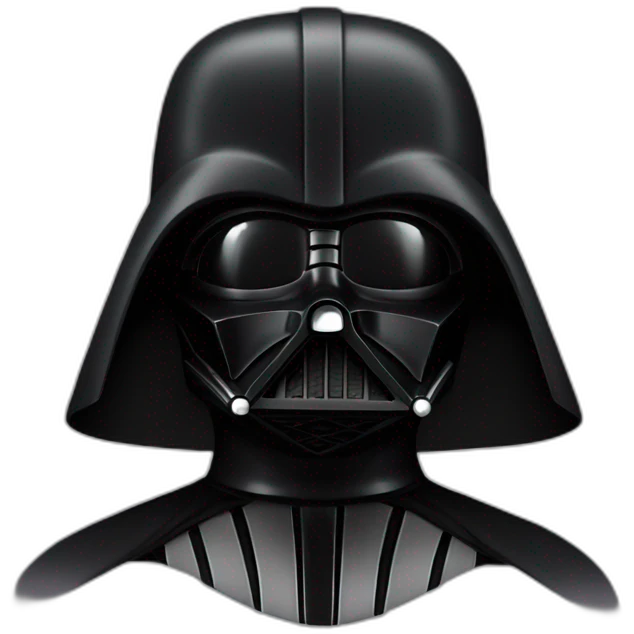 Bisous dark vador emoji