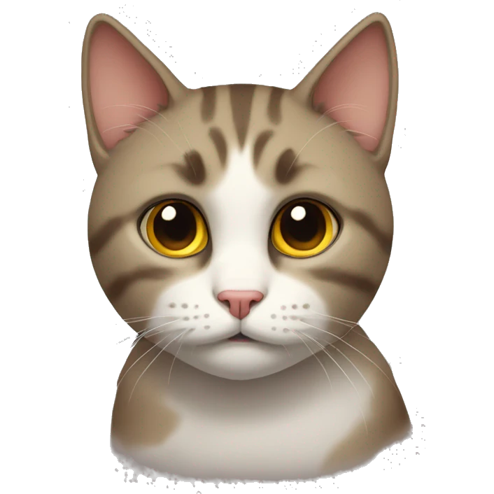 Sadly cat emoji