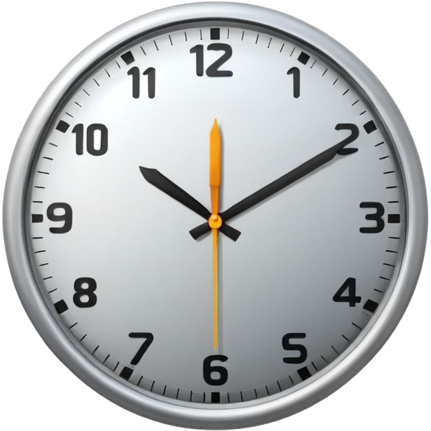 clock showing 7 am emoji