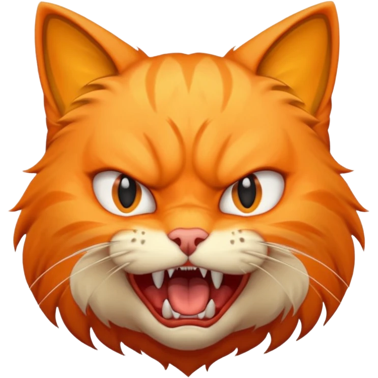 cat rage emoji