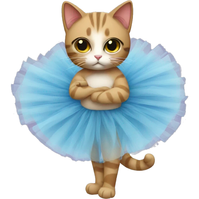 cat with tutu emoji