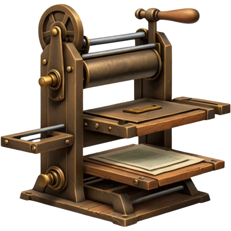 Ancient Tools + Printing Revolution emoji