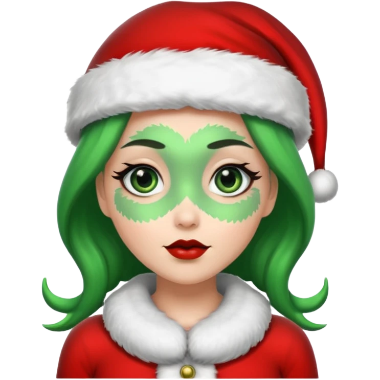 women santa alien 
   emoji