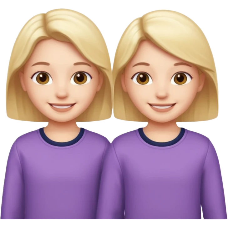 Cute Twins emoji