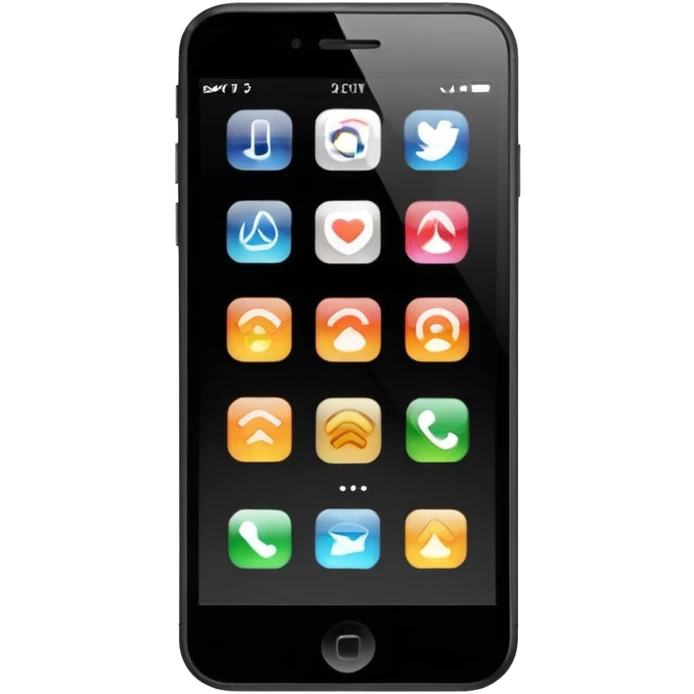 phone without face emoji