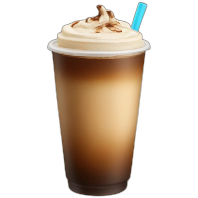Cold coffee emoji