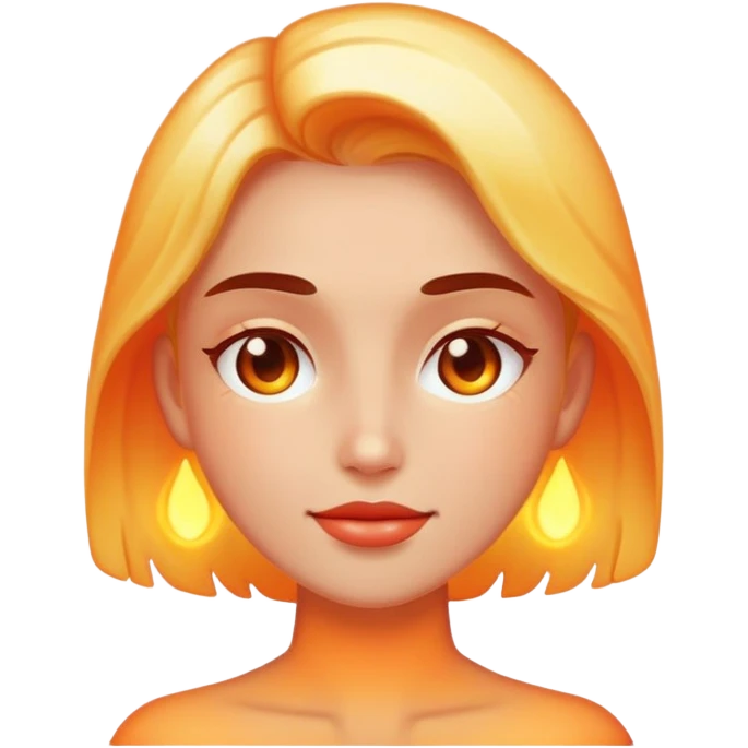 Loving, hot  emoji