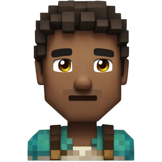steve from minecraft emoji