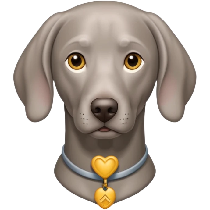 Weimaraner Rich emoji