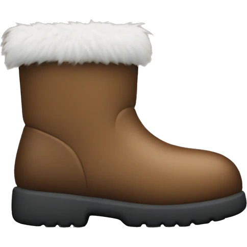 Fuzzy boots emoji