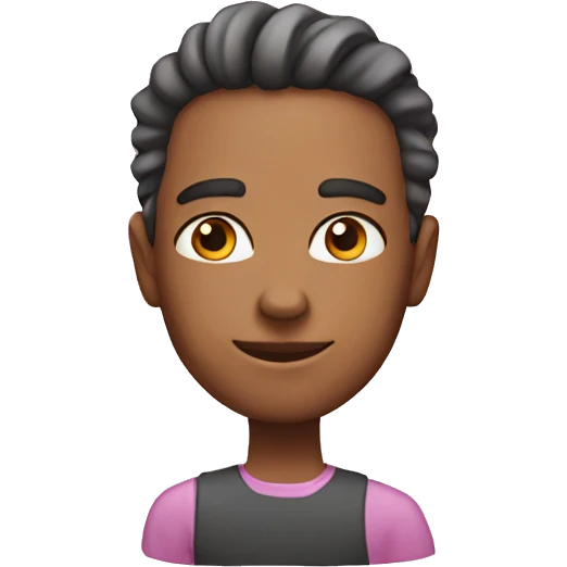 Pink emoji