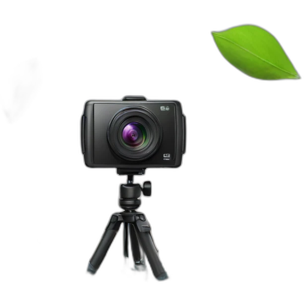 ptz-camera-recording-and-leaf-floating-on-water emoji