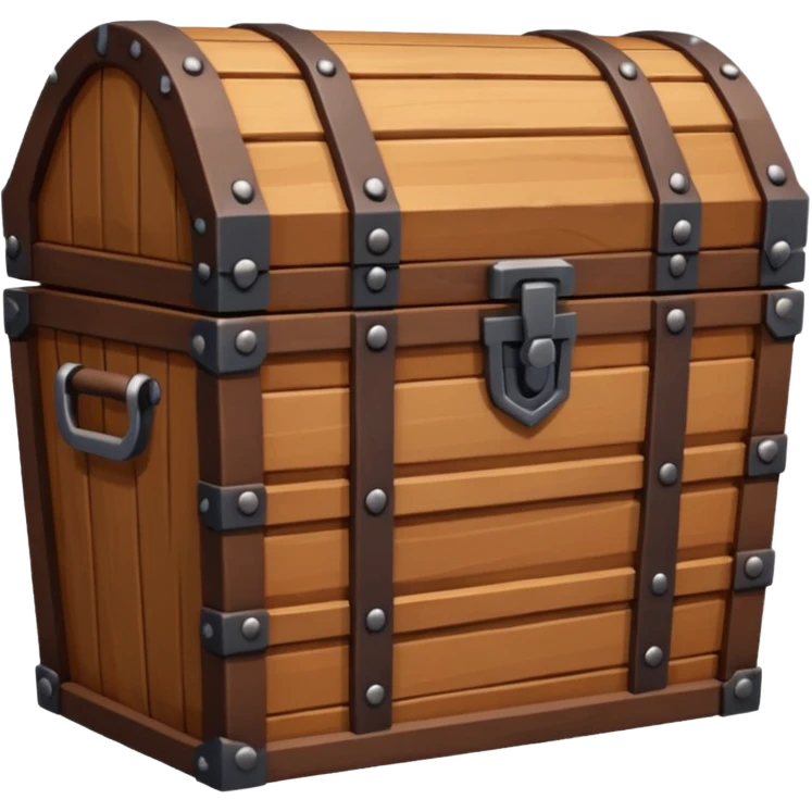 chest brown emoji low poly  emoji