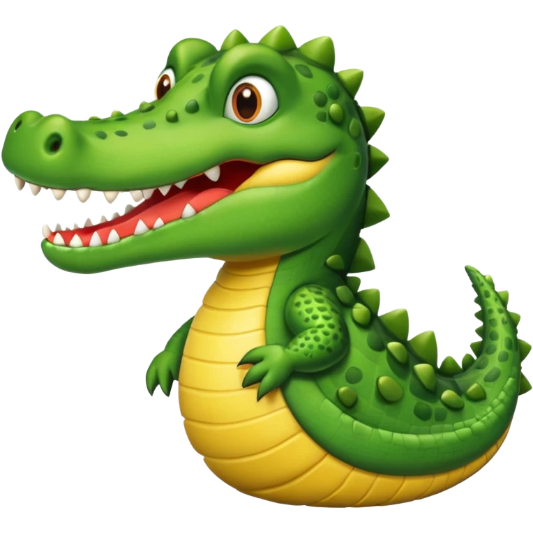 code writing crocodile emoji