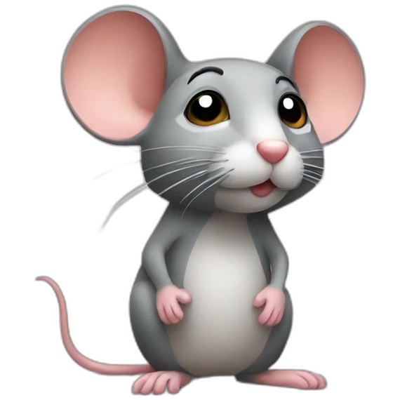 pensive mouse emoji