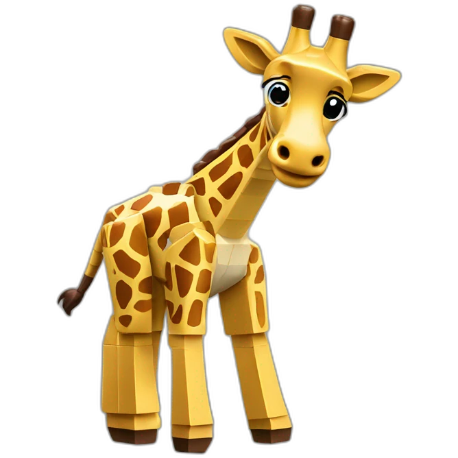 Lego Giraffe emoji