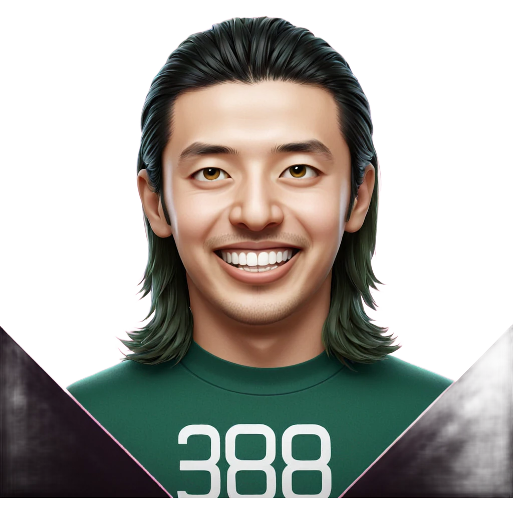 smiling boy in green shirt emoji