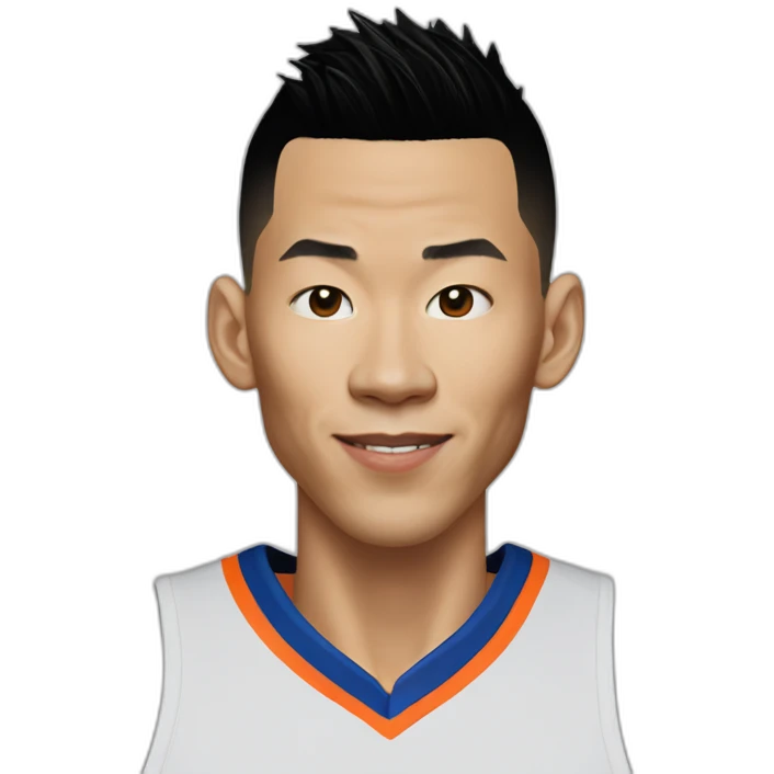 Jeremy Lin in a knicks uniform emoji