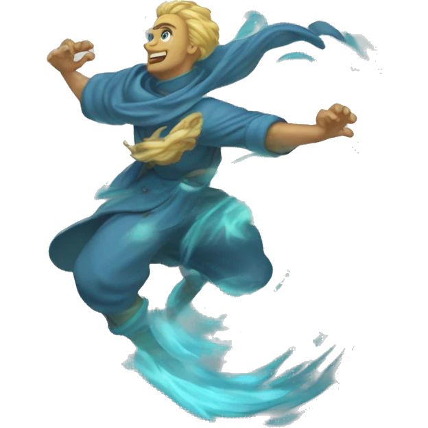Tempest Gale (Air Elemental Whirling Wind Character)

A transparent, swirling figure with gusting limbs, Tempest Gale is constantly in motion, with bursts of wind and a soft whistle echoing wherever it goes. emoji