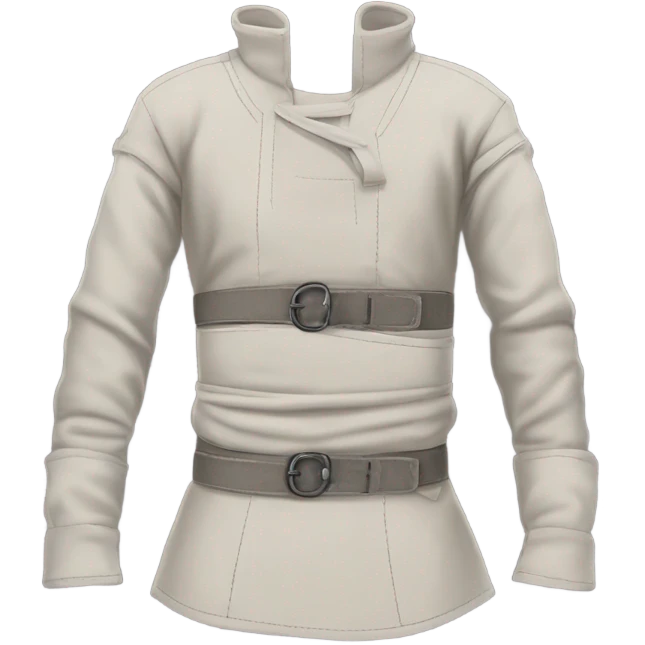Straitjacket like in an asylum emoji