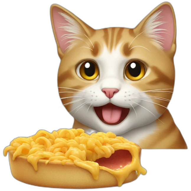 cat eat emoji