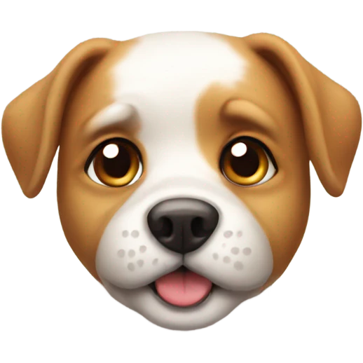 cute dog emoji