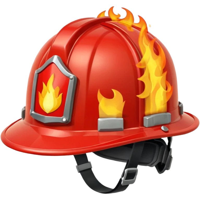 Fire helmet emoji
