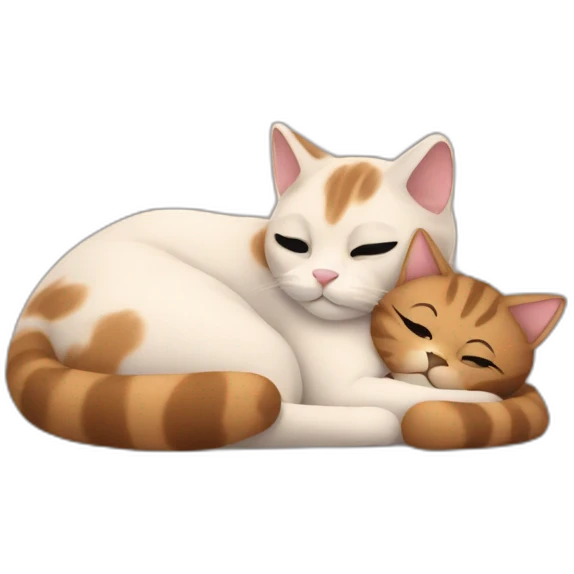 cat cuddles furry emoji