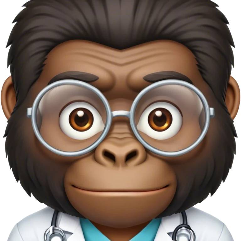 Doctor gorilla emoji