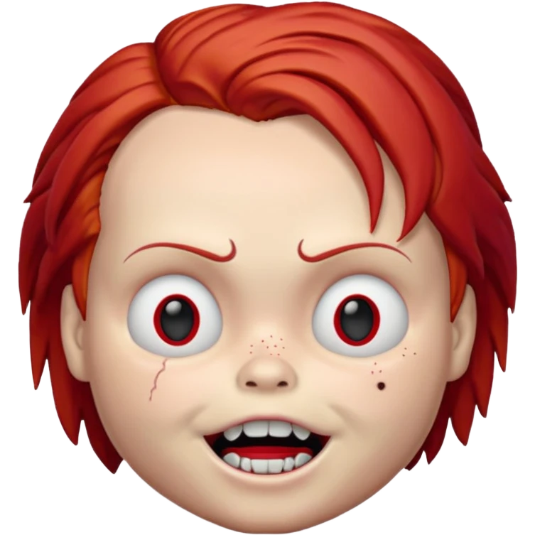 Un emojin de chuky emoji
