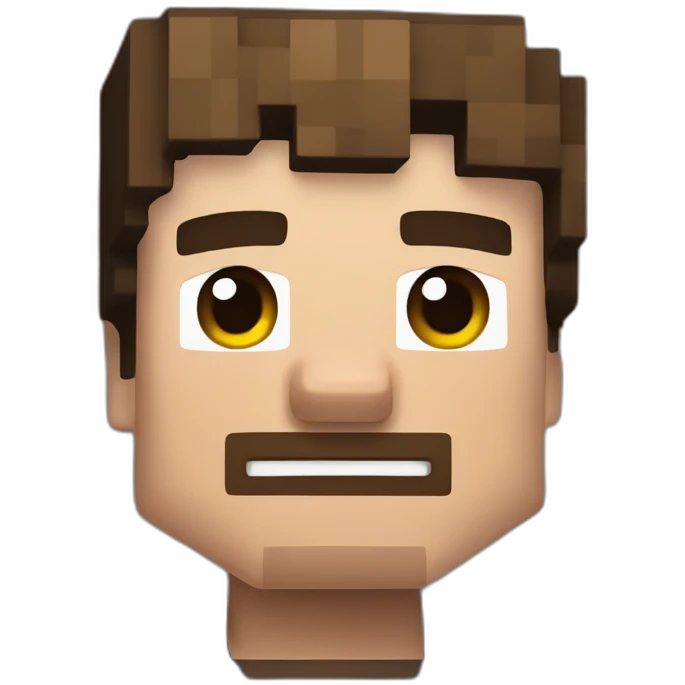 Minecraft-Steve emoji