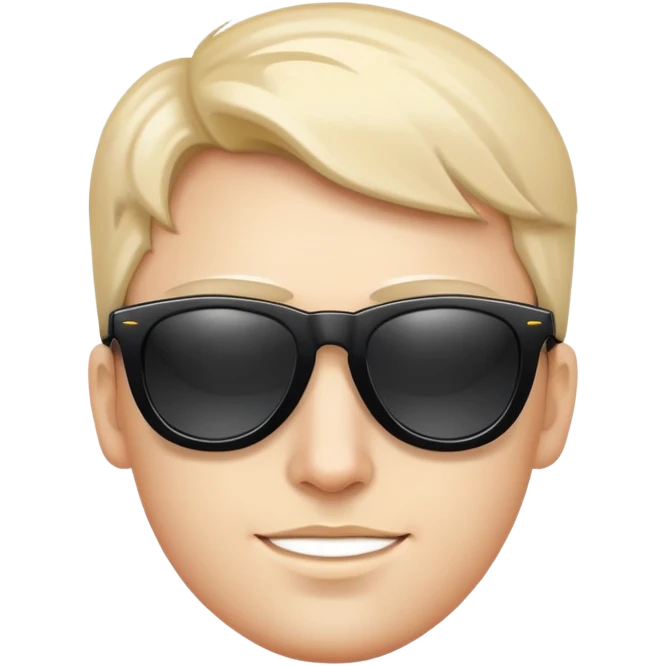 Chars with sunglasses emoji