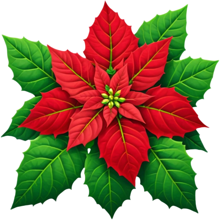 poinsettia emoji